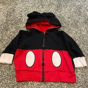 Disney Mickey Mouse Sweatshirt Mickey Ear Hoodie 12 months